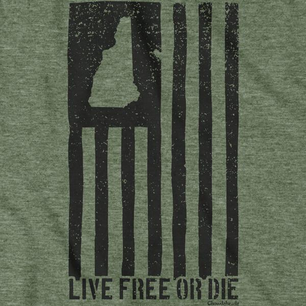 New Hampshire Black Flag T-Shirt