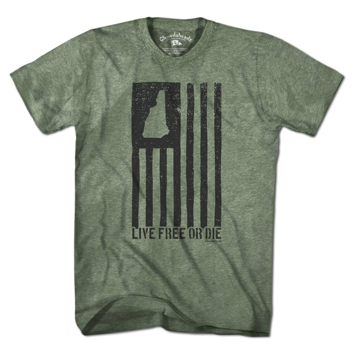 New Hampshire Black Flag T-Shirt