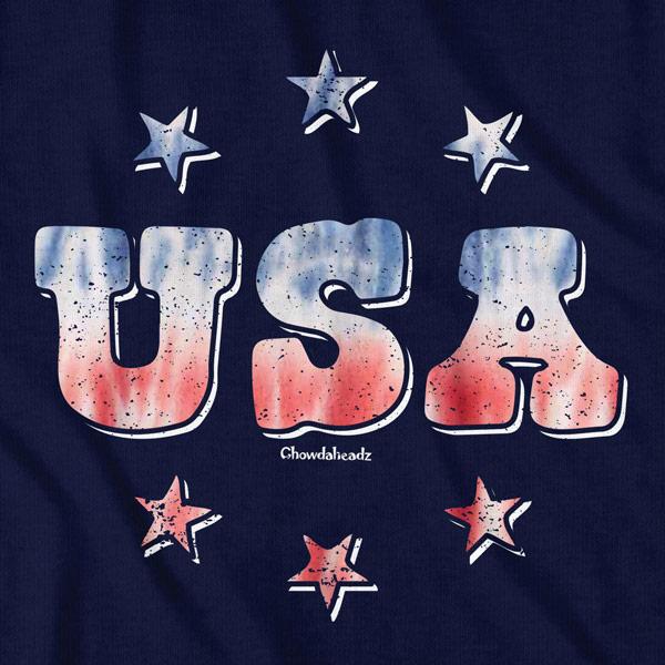USA Stardom Tie Dye T-Shirt