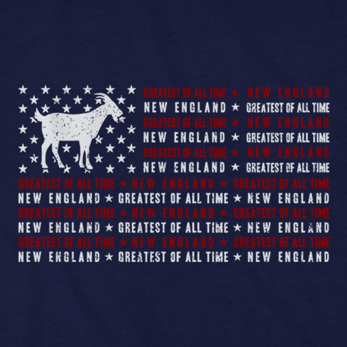 Red White & GOAT T-Shirt