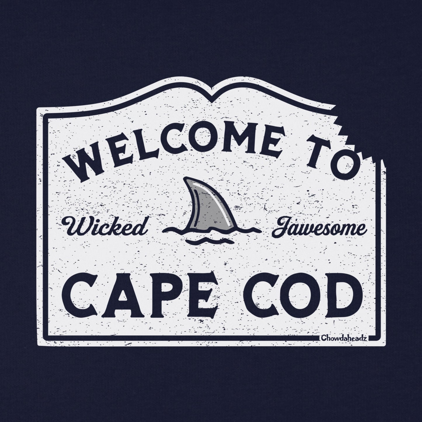 Welcome To Cape Cod Sign Youth T-Shirt