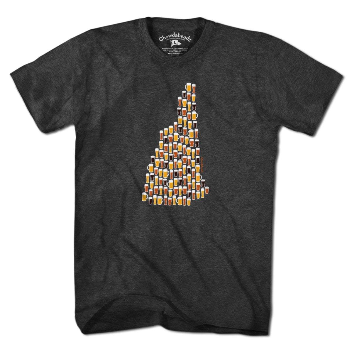 New Hampshire Beer Glasses T-Shirt
