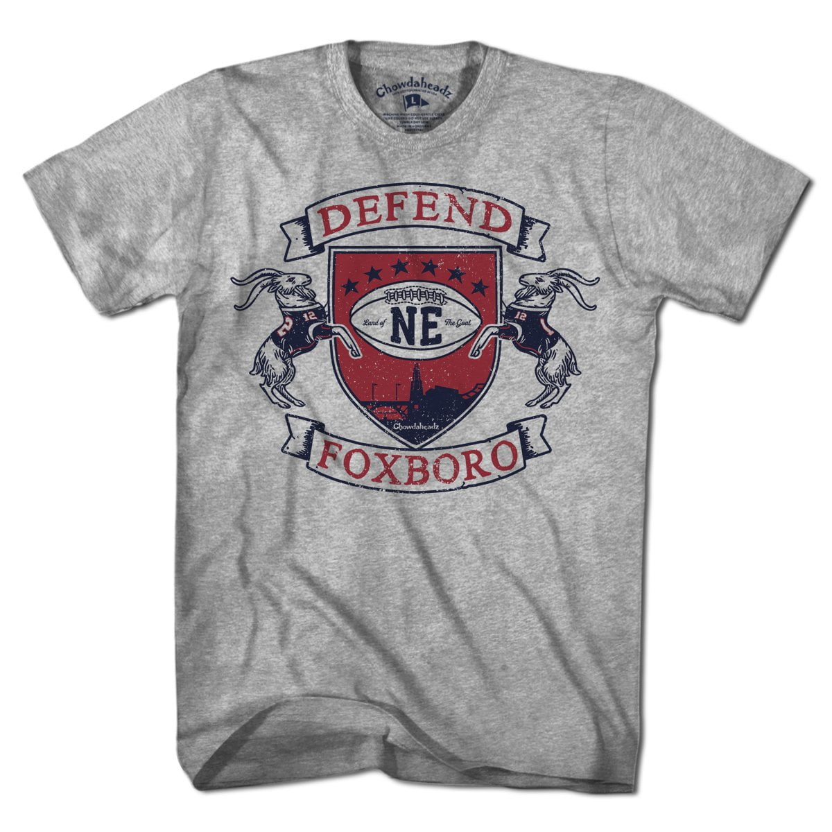 Defend Foxboro Football Shield T-Shirt