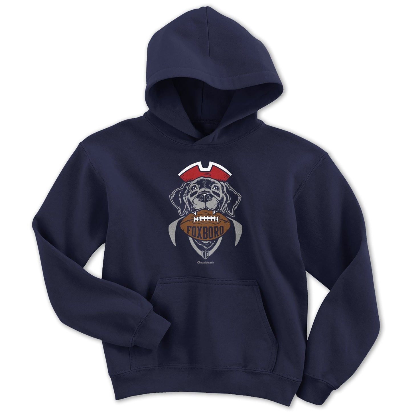 Foxboro Football Dog Youth Hoodie