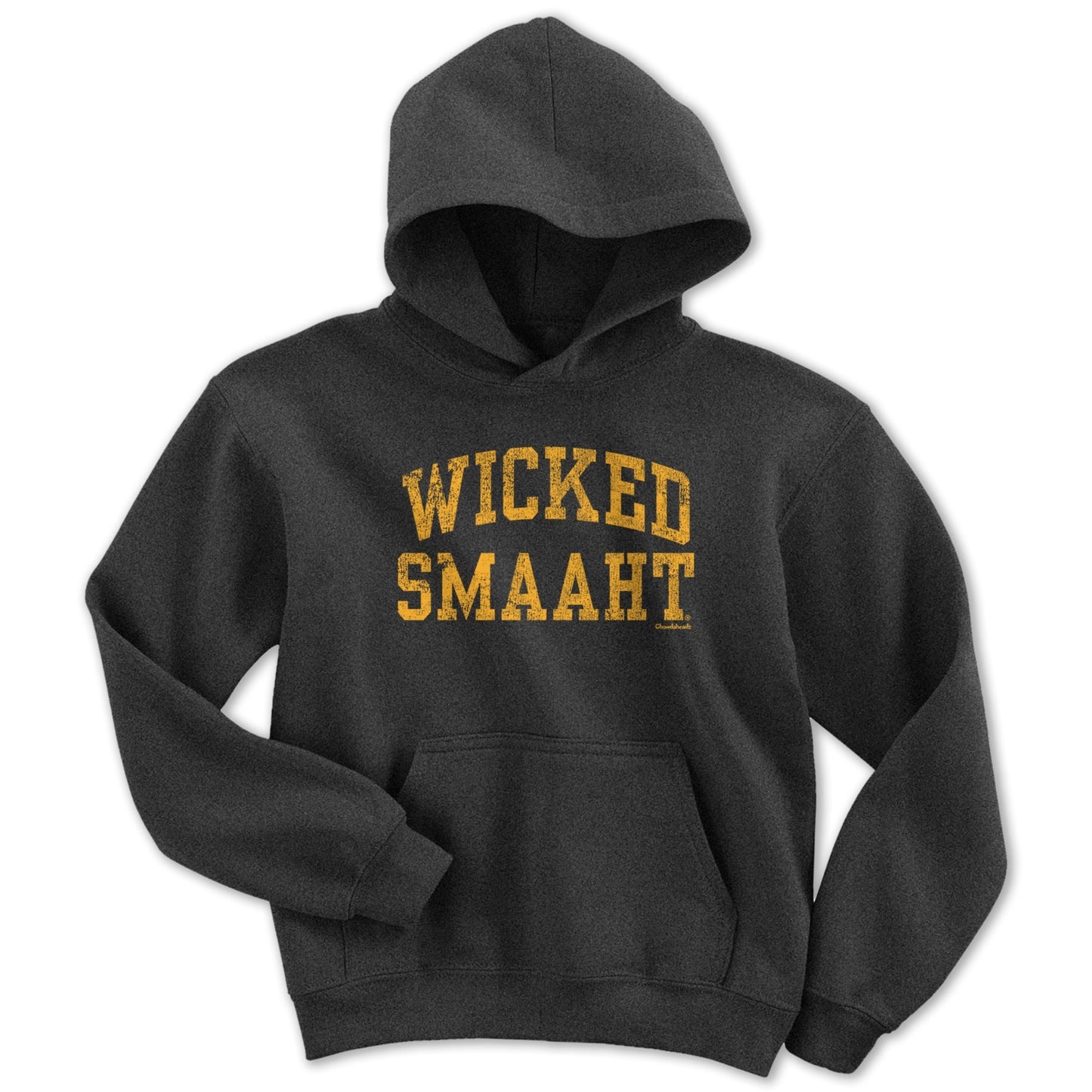 Wicked Smaaht Black & Gold Youth Hoodie