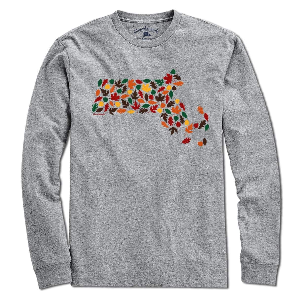 Massachusetts Fall Leaves T-Shirt