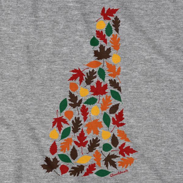 New Hampshire Fall Leaves T-Shirt