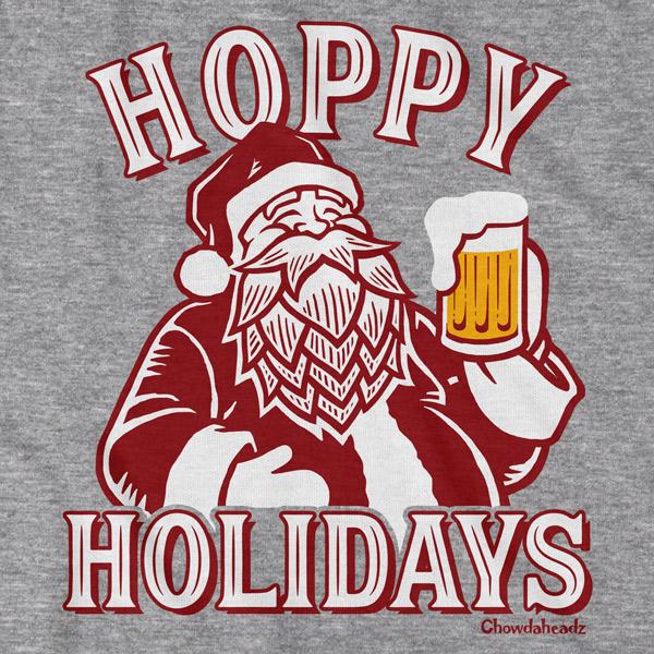 Hoppy Holidays Santa T-Shirt
