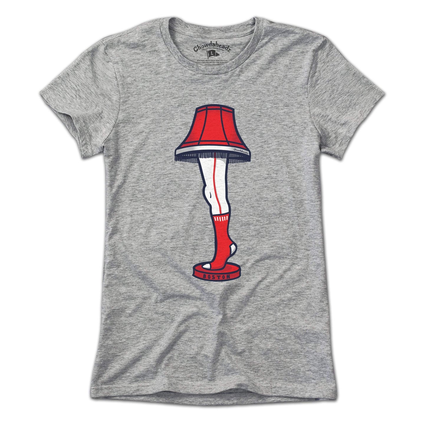 Boston Baseball Holiday Leg Lamp T-Shirt