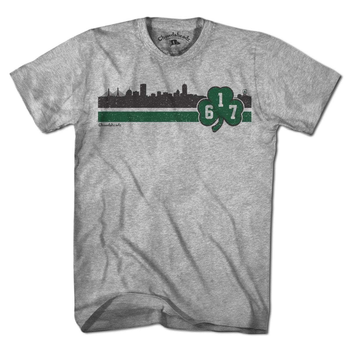 Boston 617 Shamrock Sideline T-Shirt