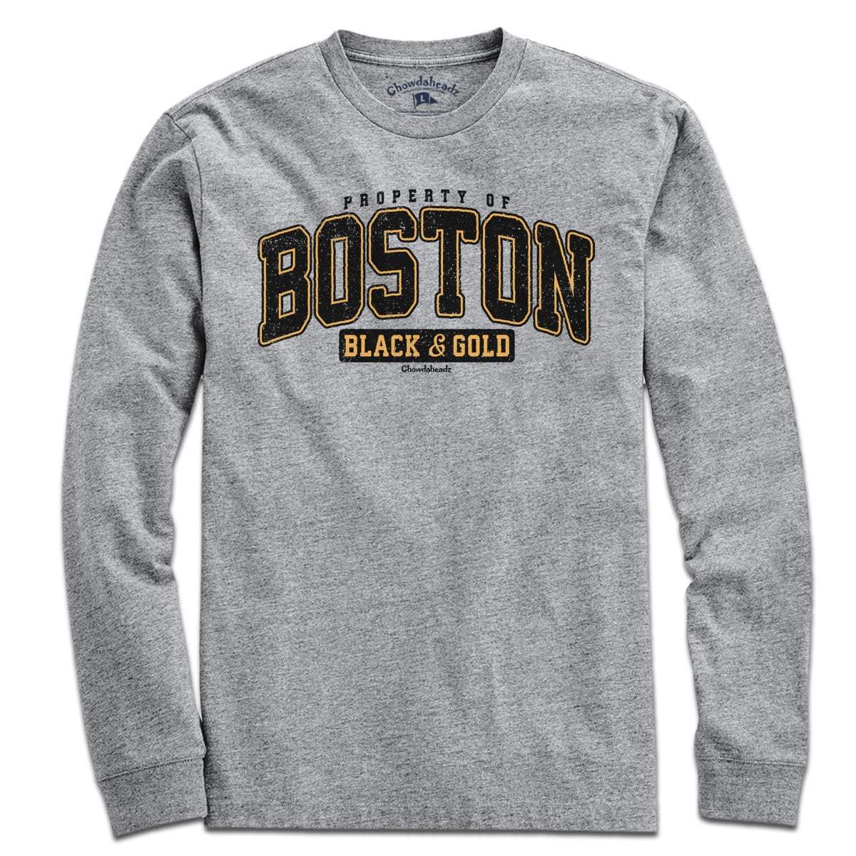Property of Boston Black & Gold T-Shirt
