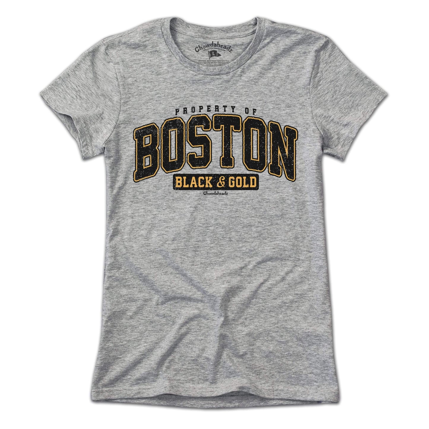 Property of Boston Black & Gold T-Shirt
