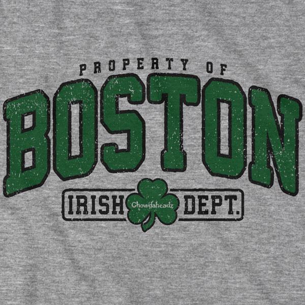 Property of Boston Irish Dept. T-Shirt