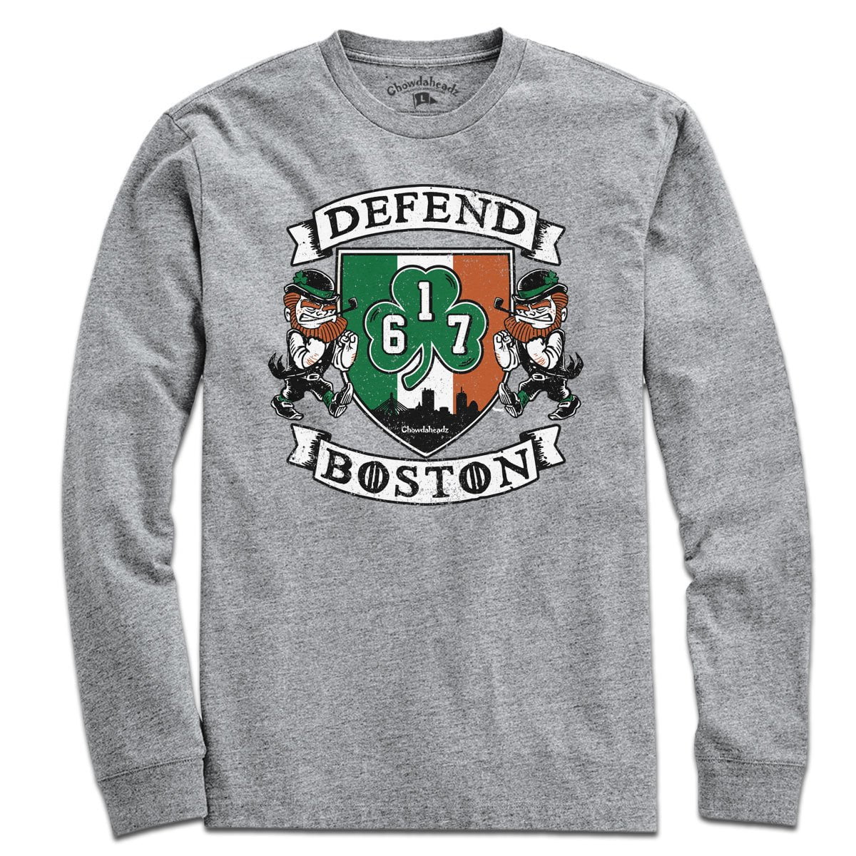 Defend Boston Shamrock Shield T-Shirt