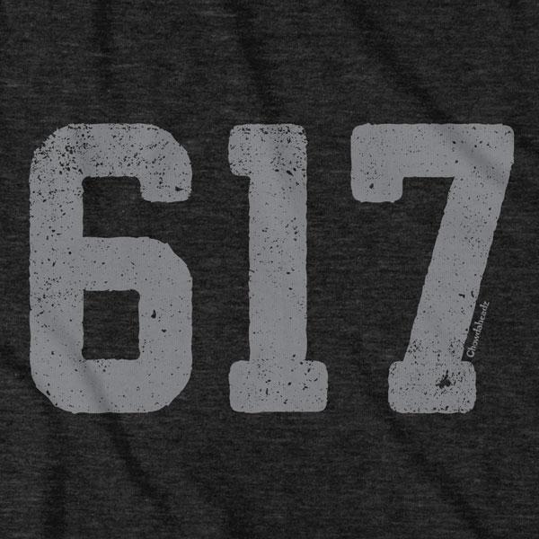 Boston 617 Block T-shirt