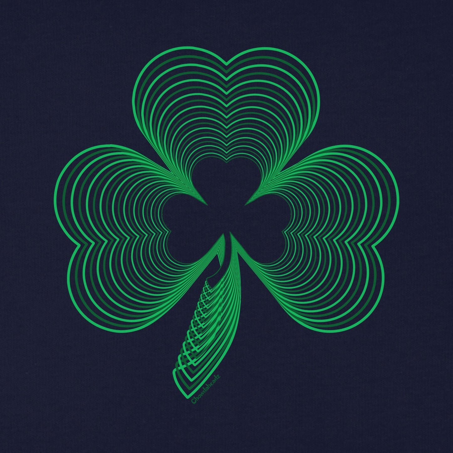 Neon Irish Shamrock Youth T-Shirt