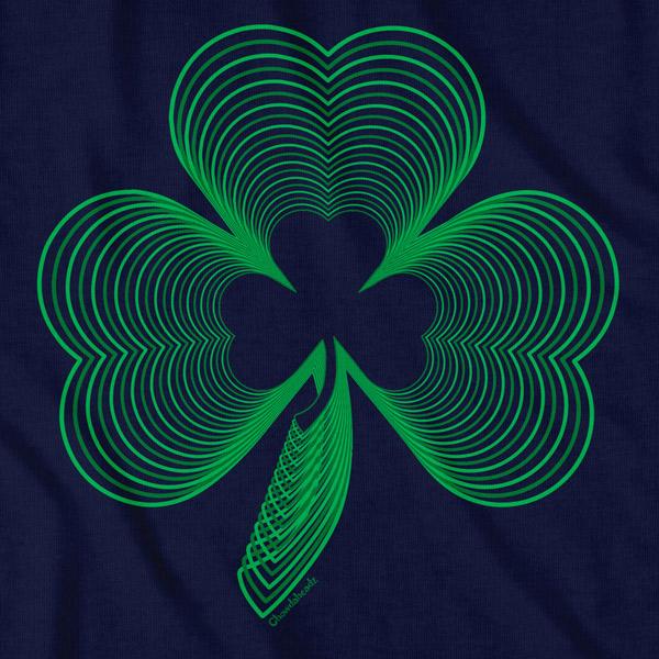 Neon Irish Shamrock T-Shirt
