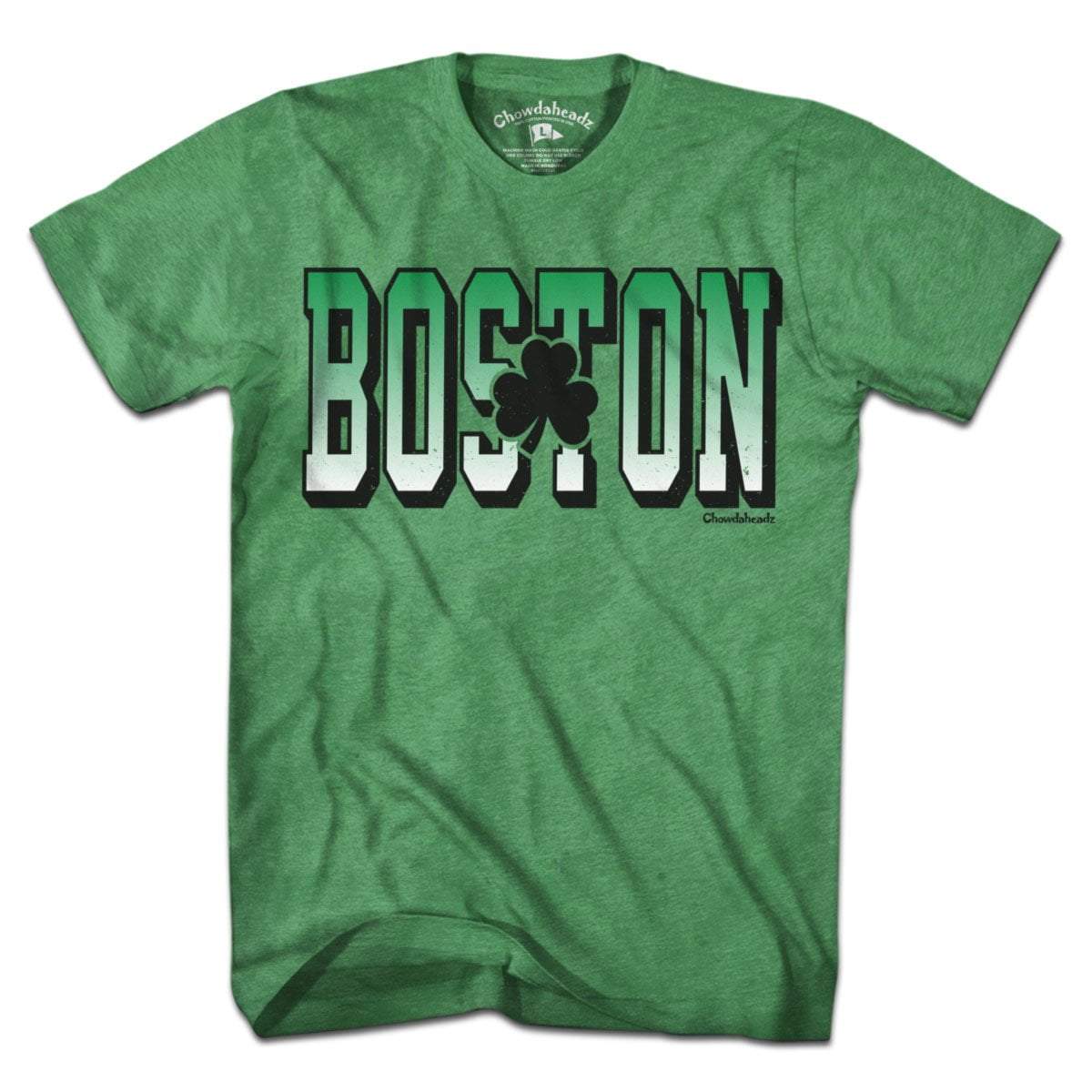 Tall Block Boston Shamrock T-Shirt