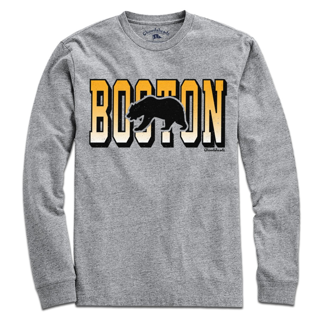 Tall Block Boston Black & Gold T-Shirt