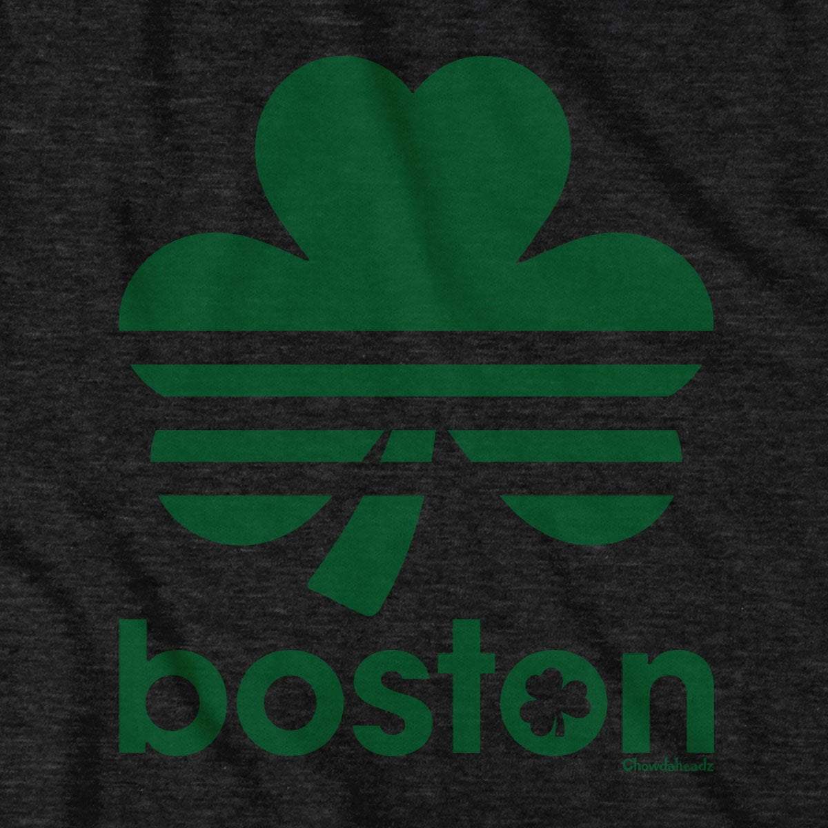 Boston Retro Shamrock Green Line T-Shirt
