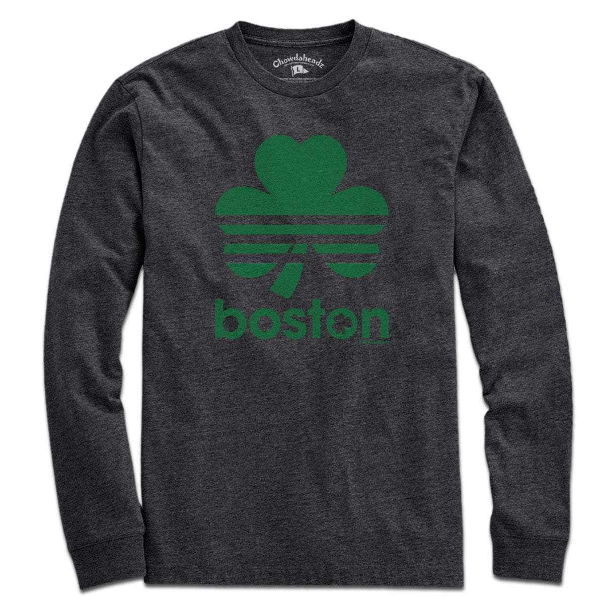 Boston Retro Shamrock Green Line T-Shirt