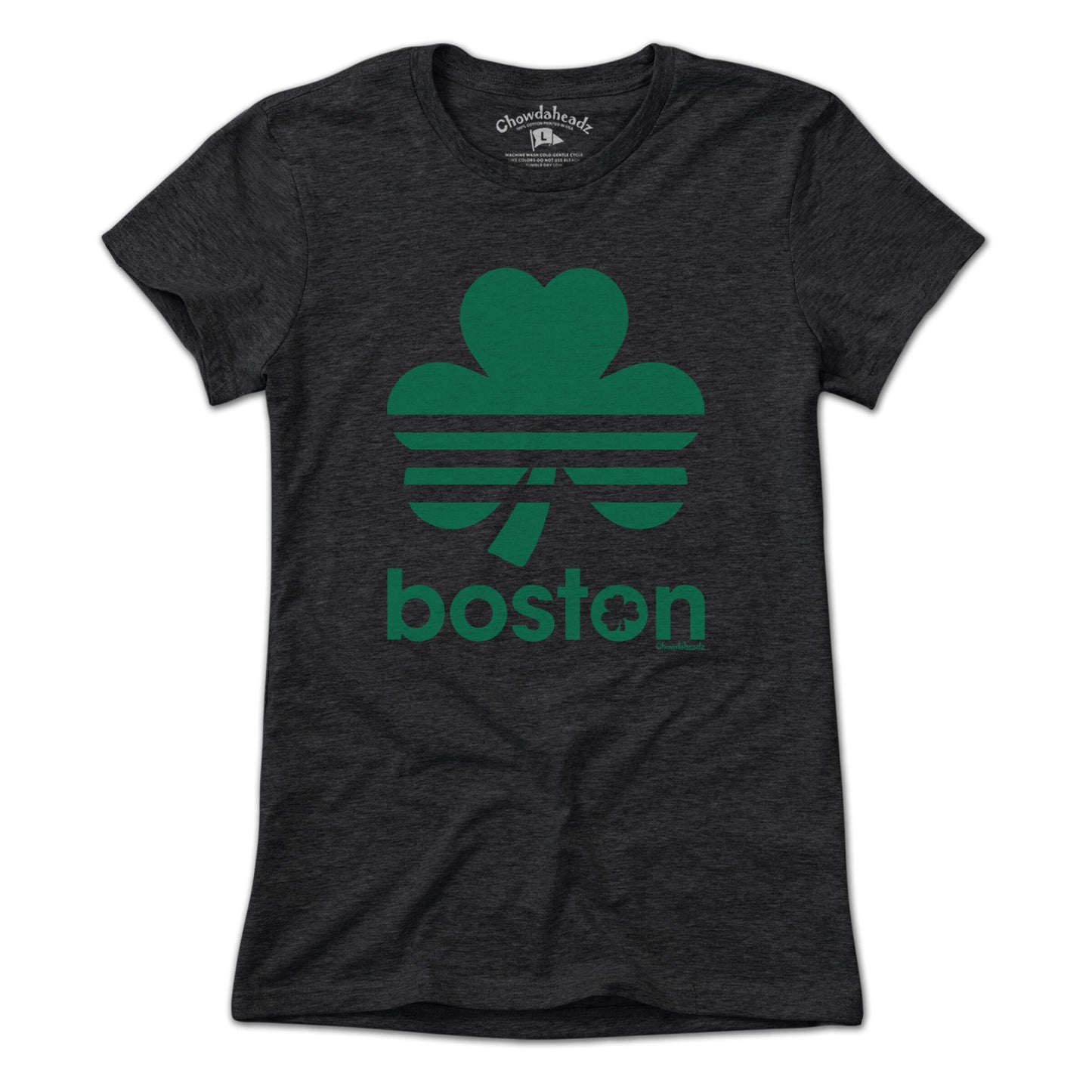 Boston Retro Shamrock Green Line T-Shirt