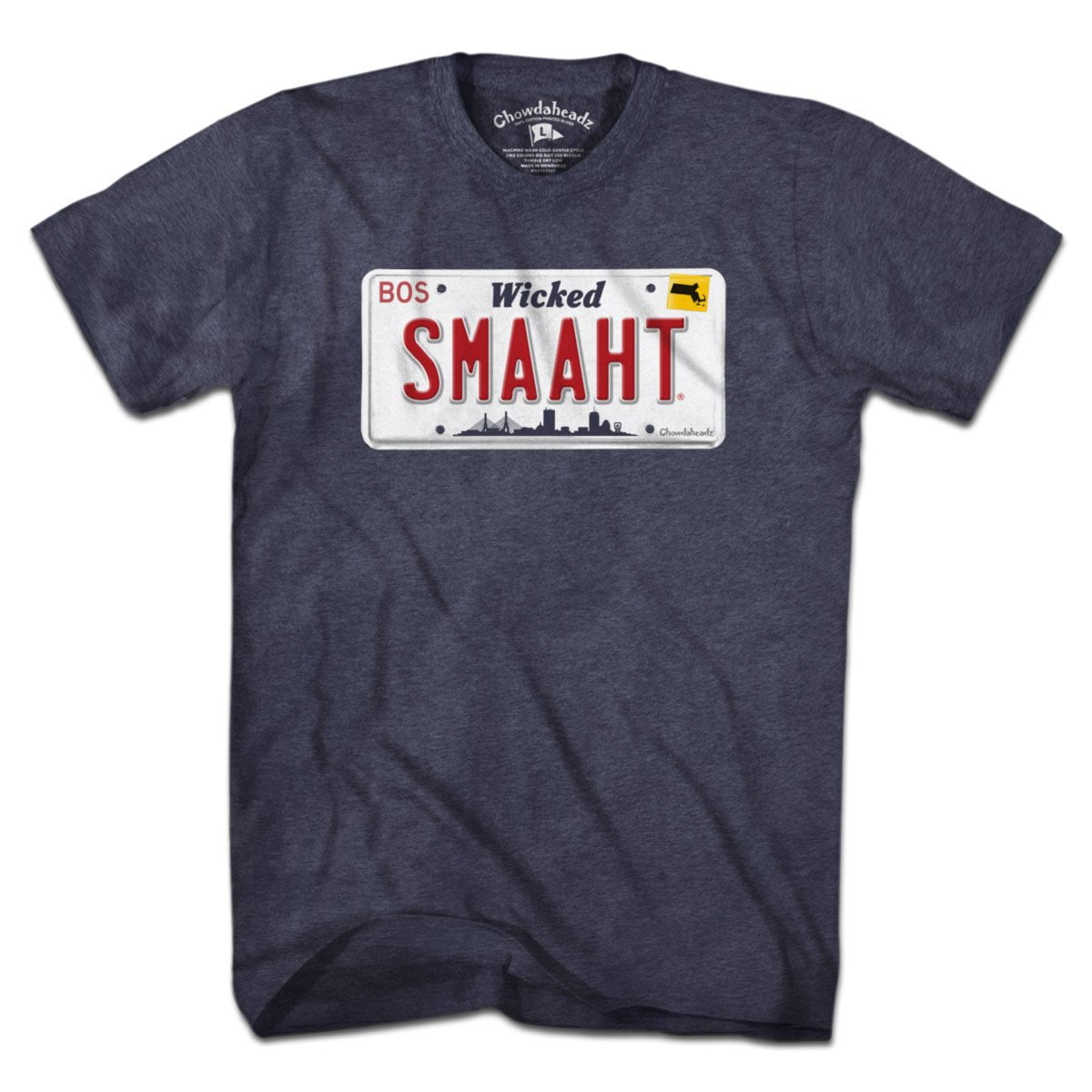 Wicked Smaaht License Plate T-Shirt