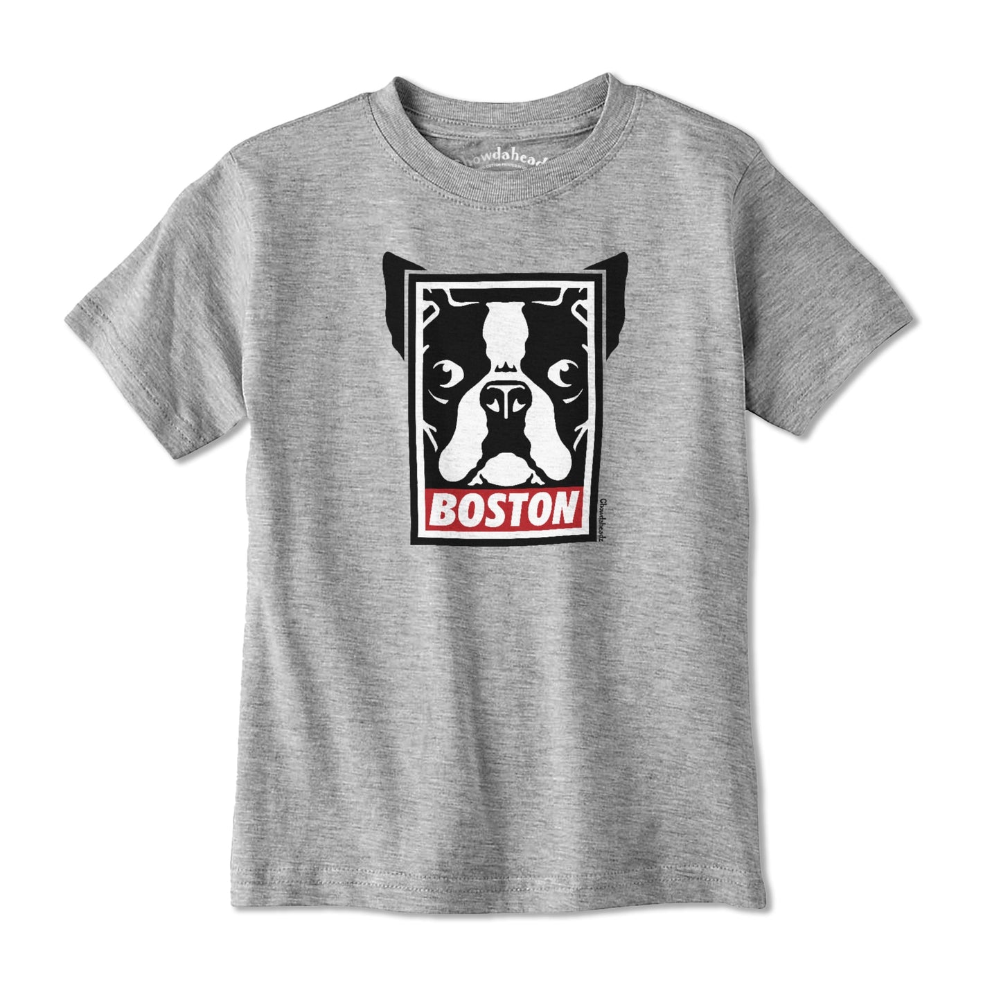 Boston Terrier Frame Youth T-Shirt
