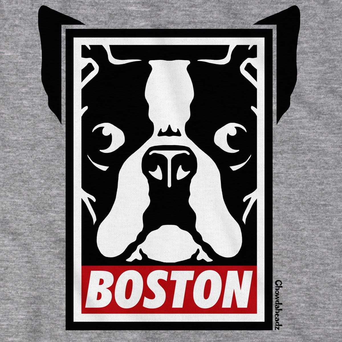 Boston Terrier Frame T-Shirt