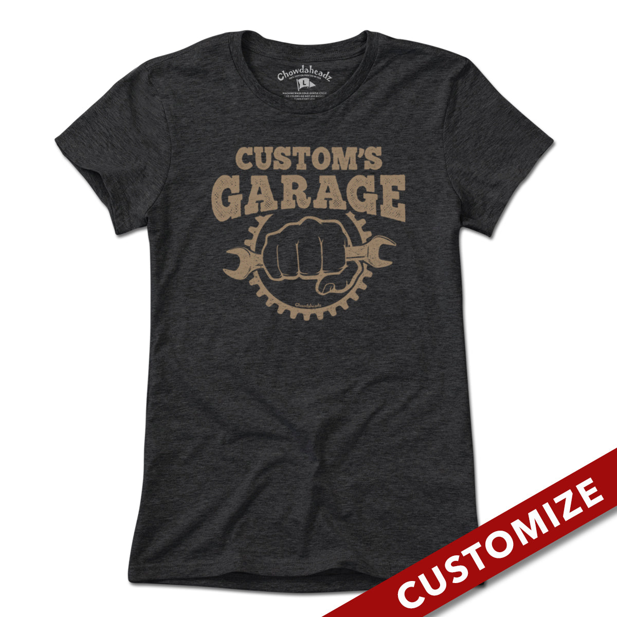 Custom Name's Garage T-Shirt