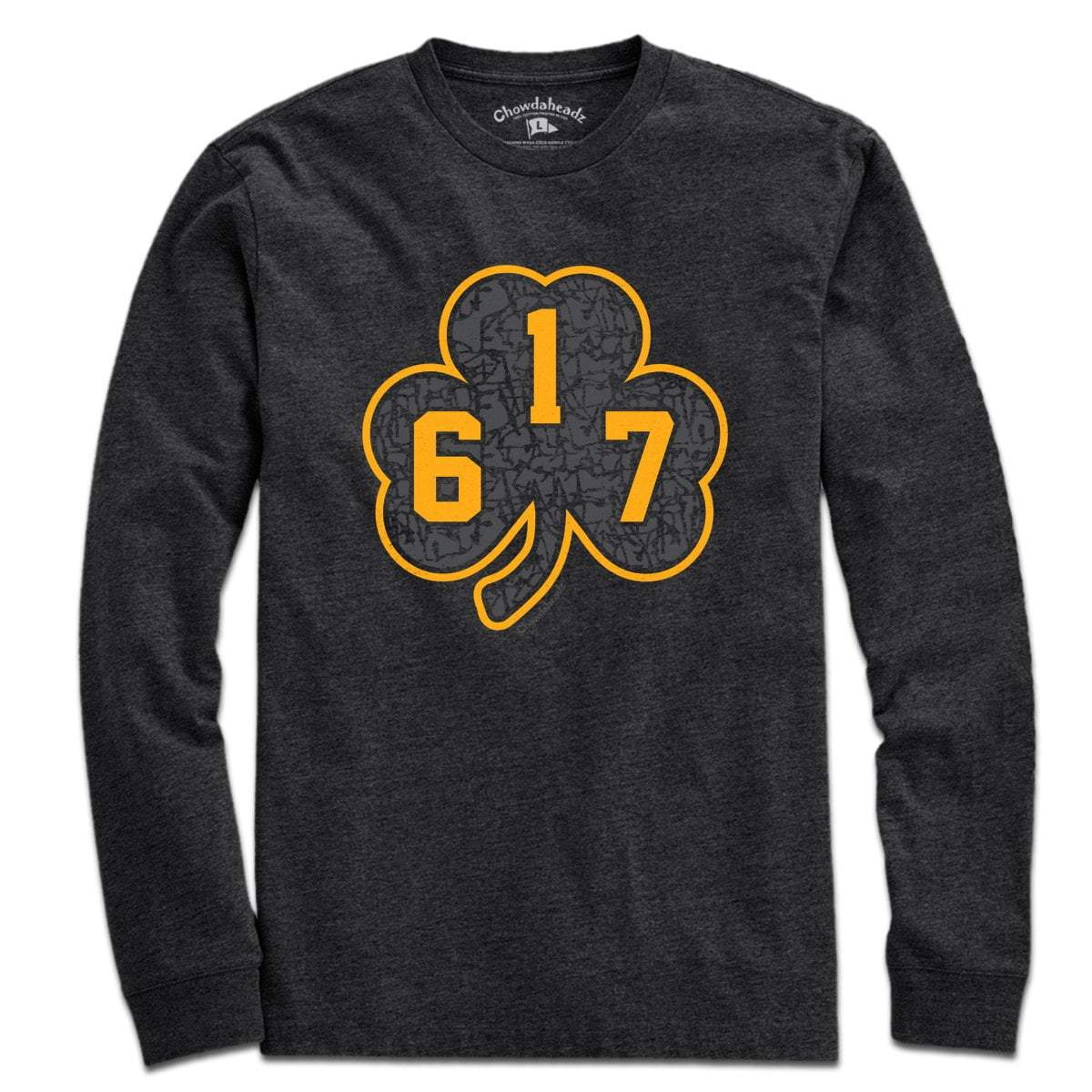 617 Black & Gold Street Shamrock T-Shirt