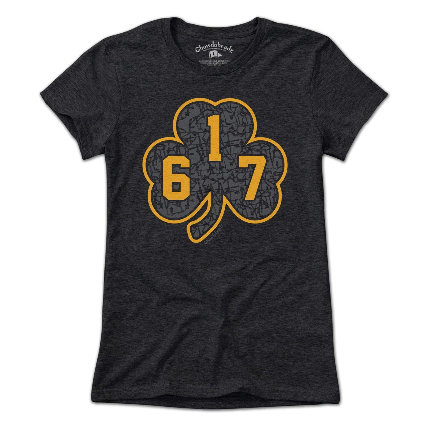 617 Black & Gold Street Shamrock T-Shirt