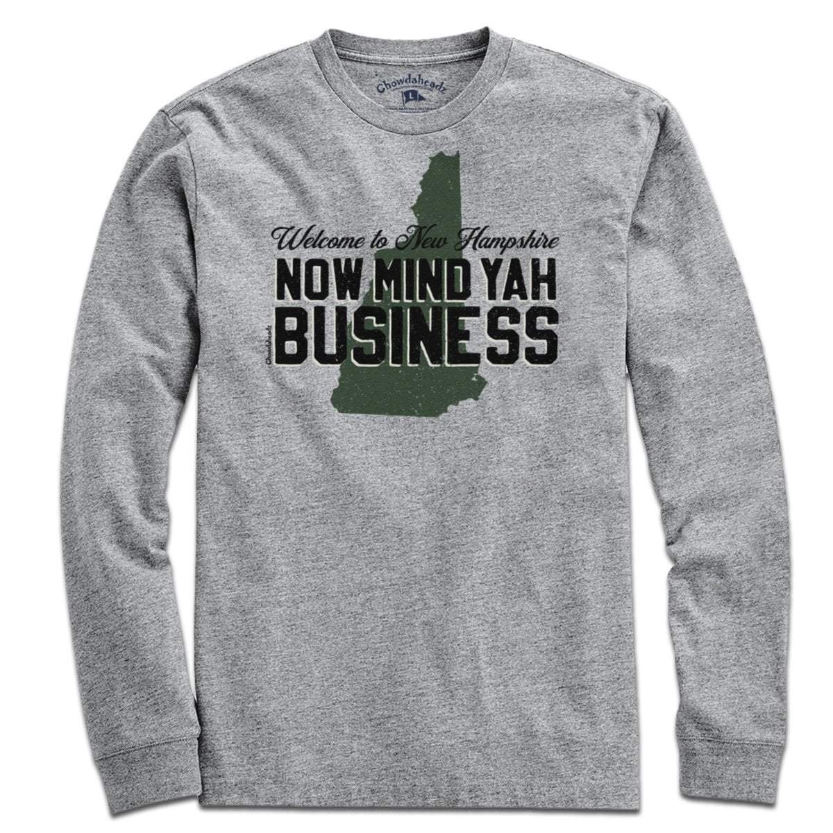 New Hampshire Mind Yah Business T-Shirt