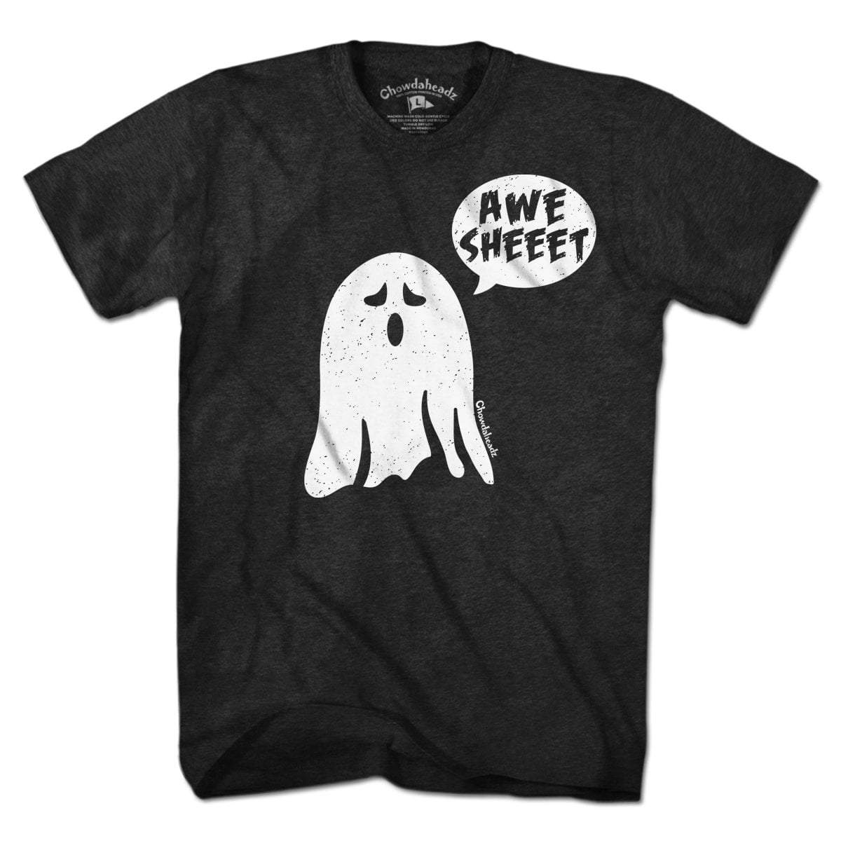 Awe Sheeet Halloween Costume Ghost T-Shirt