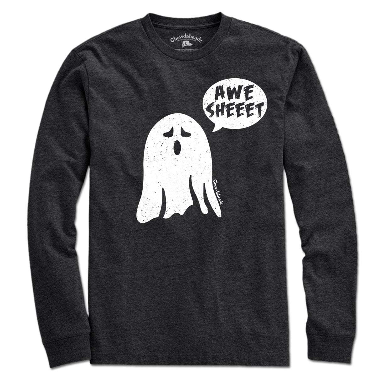 Awe Sheeet Halloween Costume Ghost T-Shirt