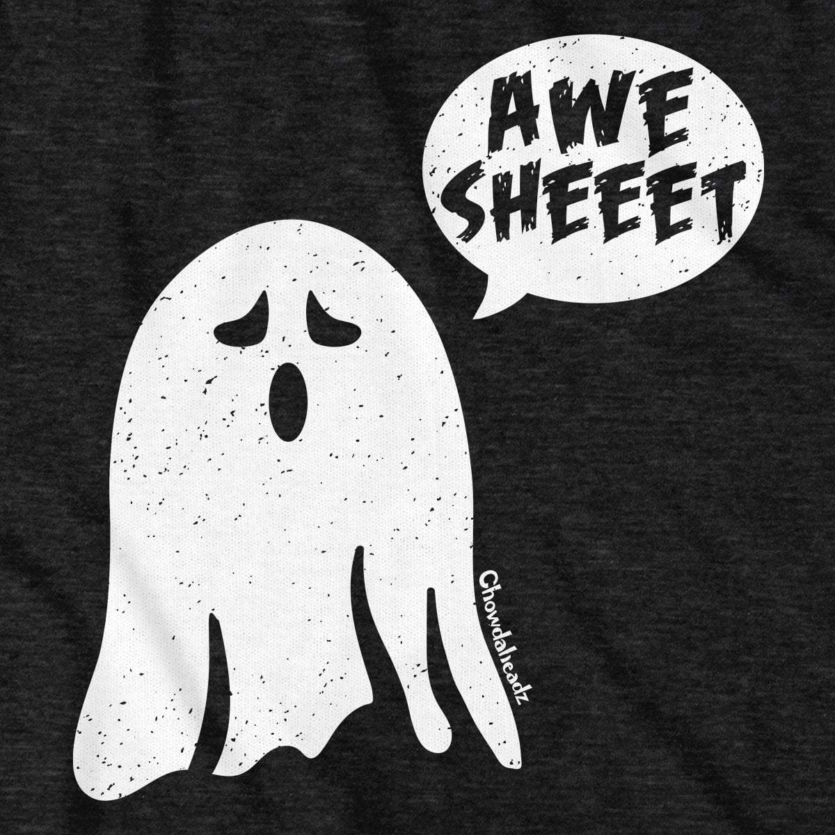 Awe Sheeet Halloween Costume Ghost T-Shirt