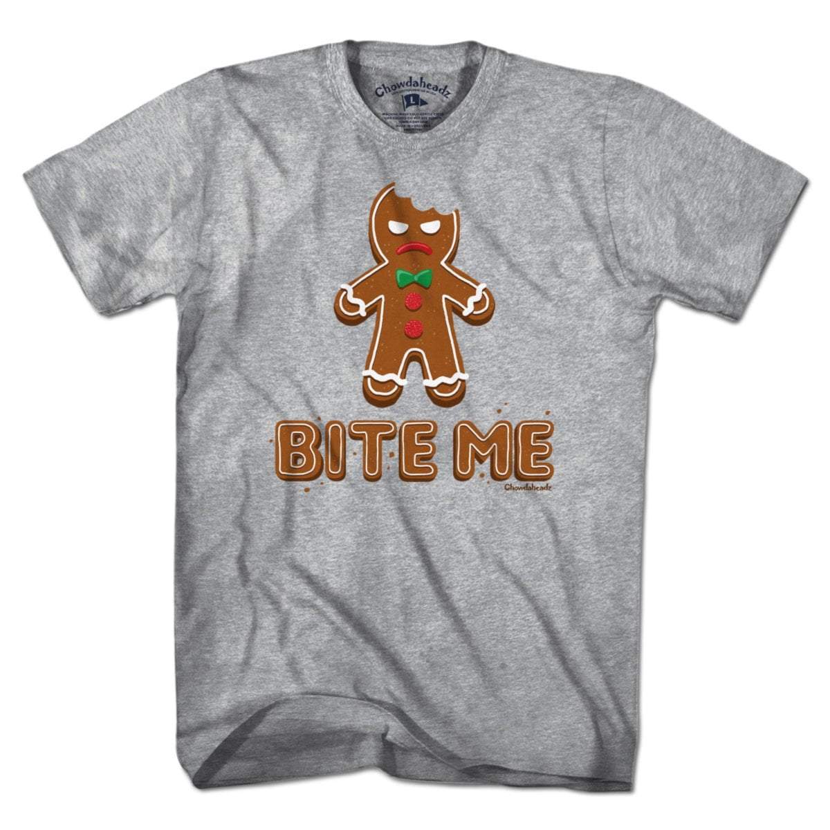 Bite Me Gingerbread Man T-Shirt