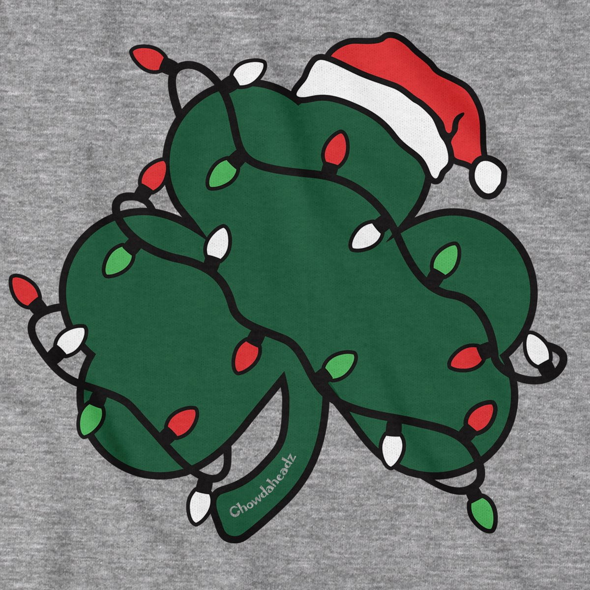 Shamrock Holiday Lights Hoodie
