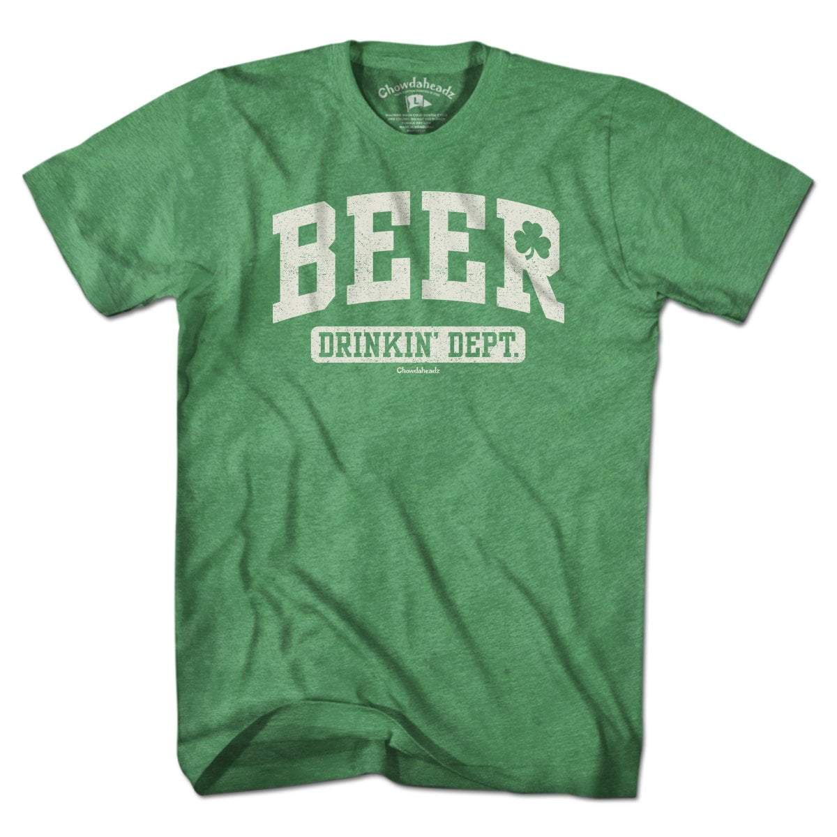 Irish Beer Drinkin Dept. T-Shirt