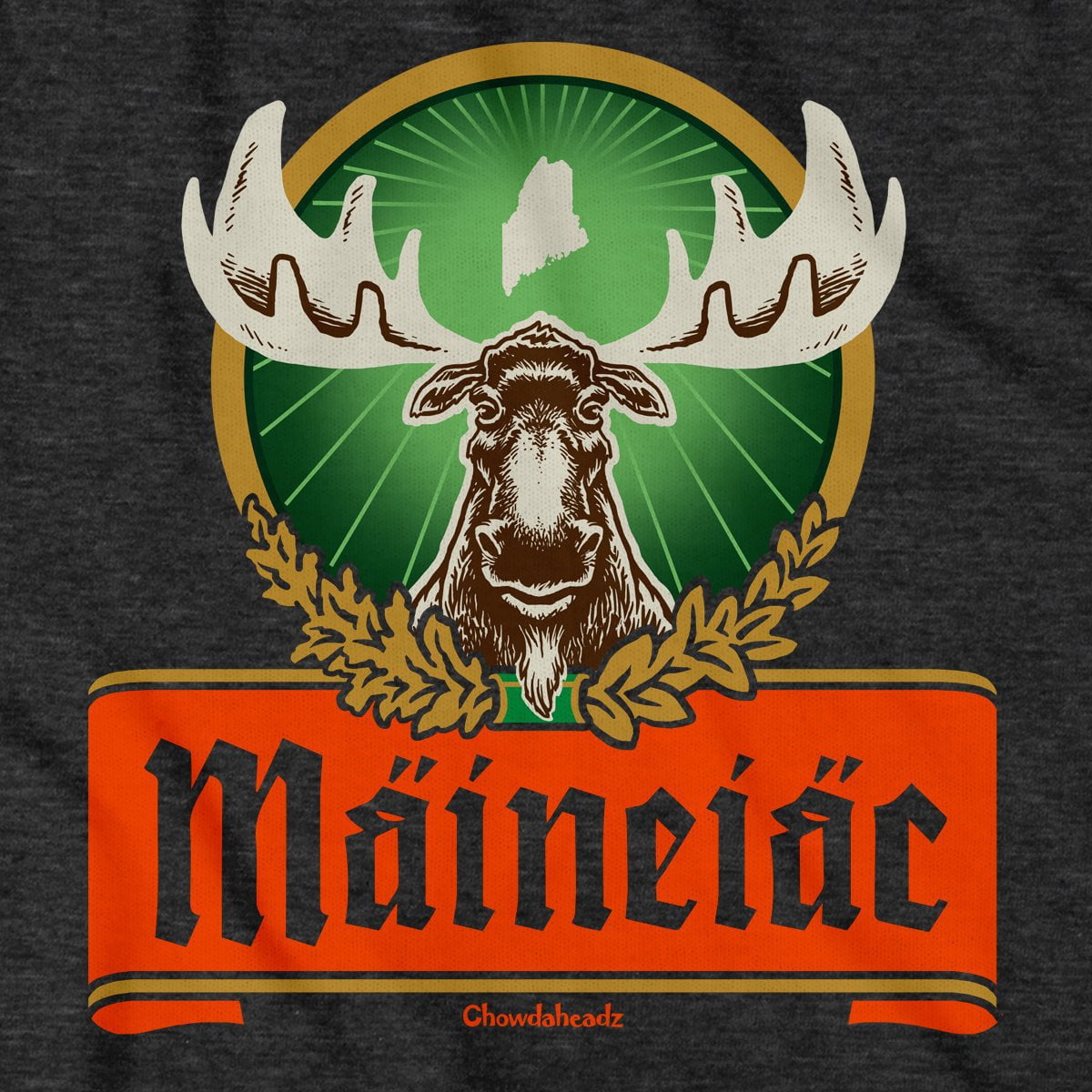 Maineiac Label T-Shirt