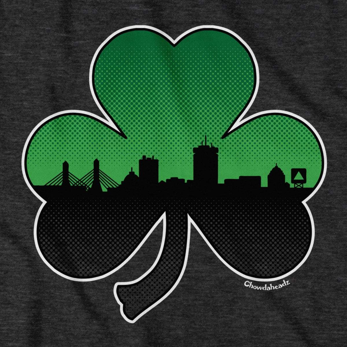 Boston Shamrock Skyline T-Shirt
