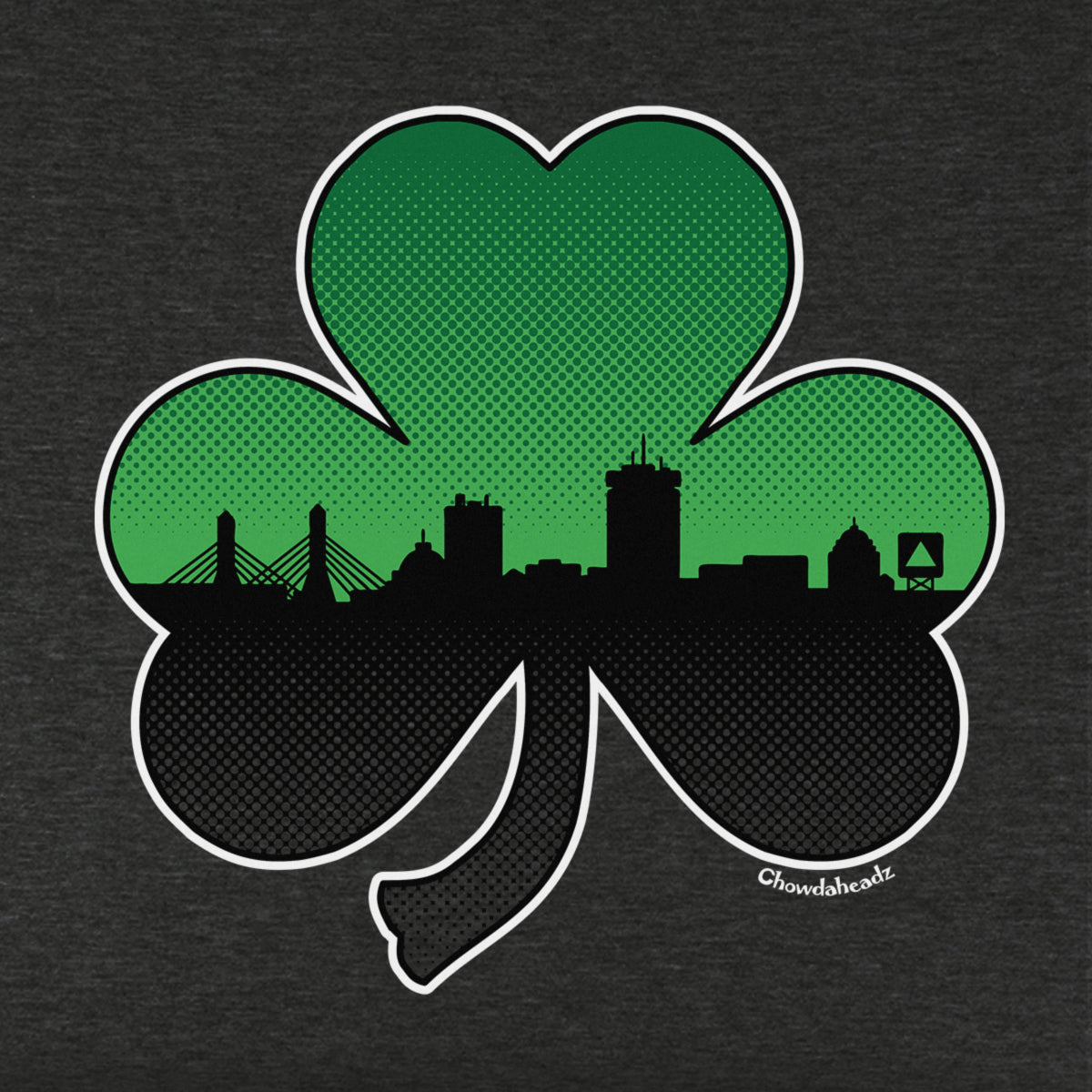 Boston Shamrock Skyline Youth T-Shirt