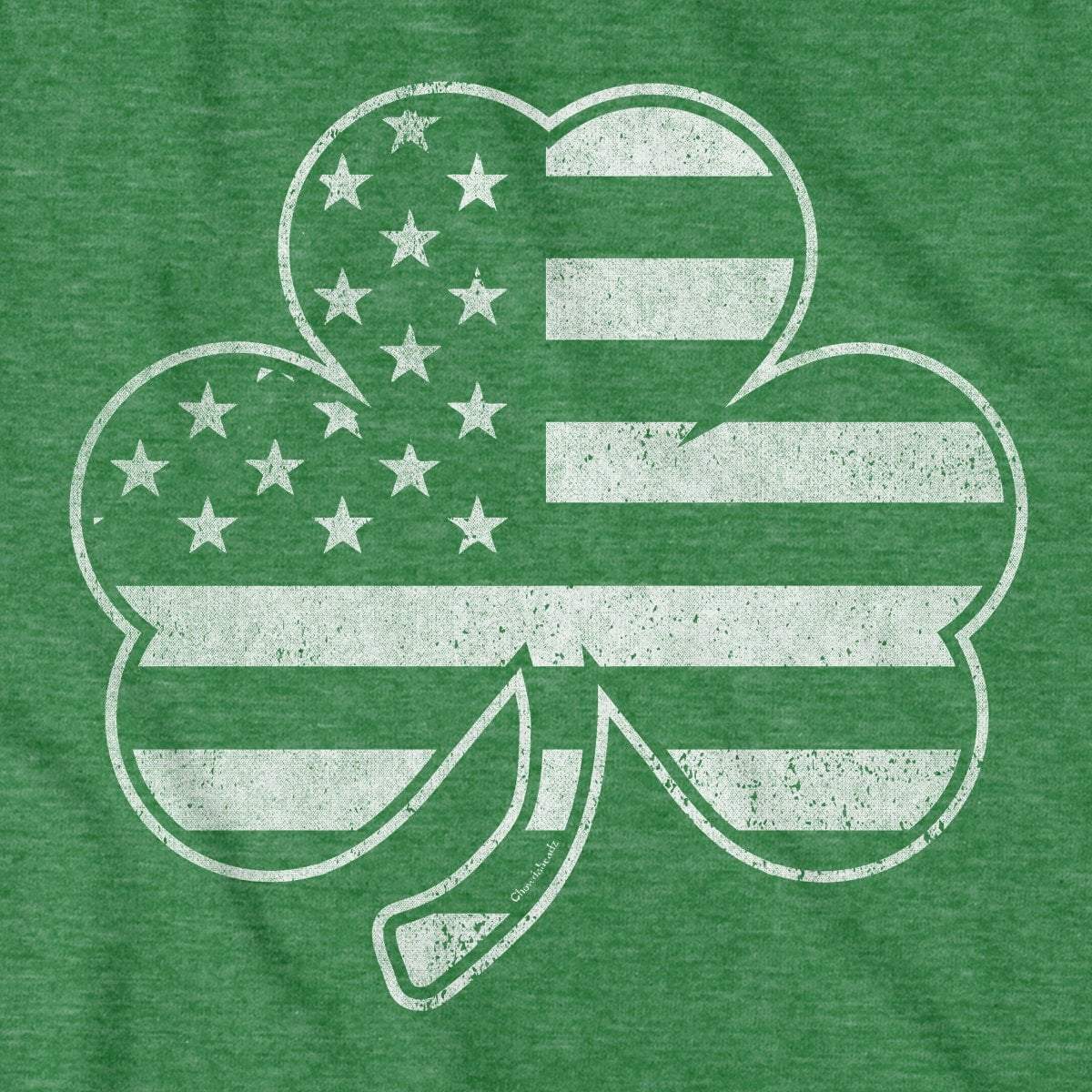Shamrock Stars & Stripes Tonal T-Shirt