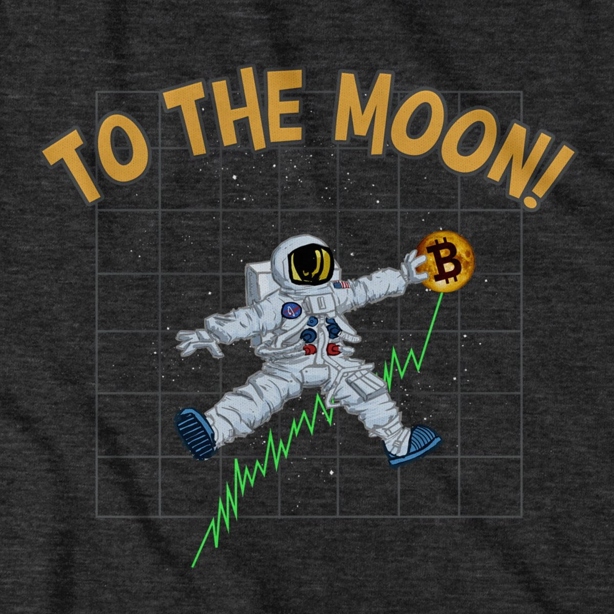 Bitcoin To The Moon T-Shirt