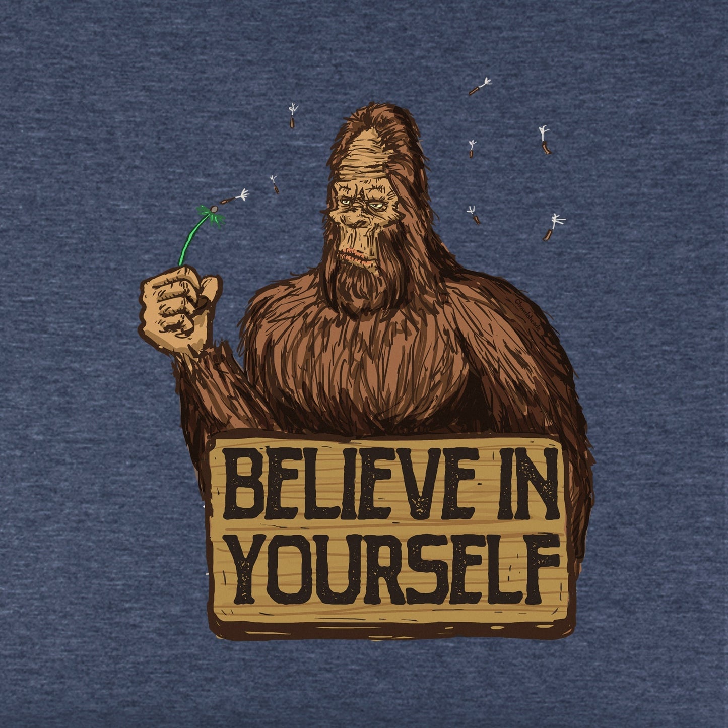 Believe in Yourself Bigfoot Youth T-Shirt