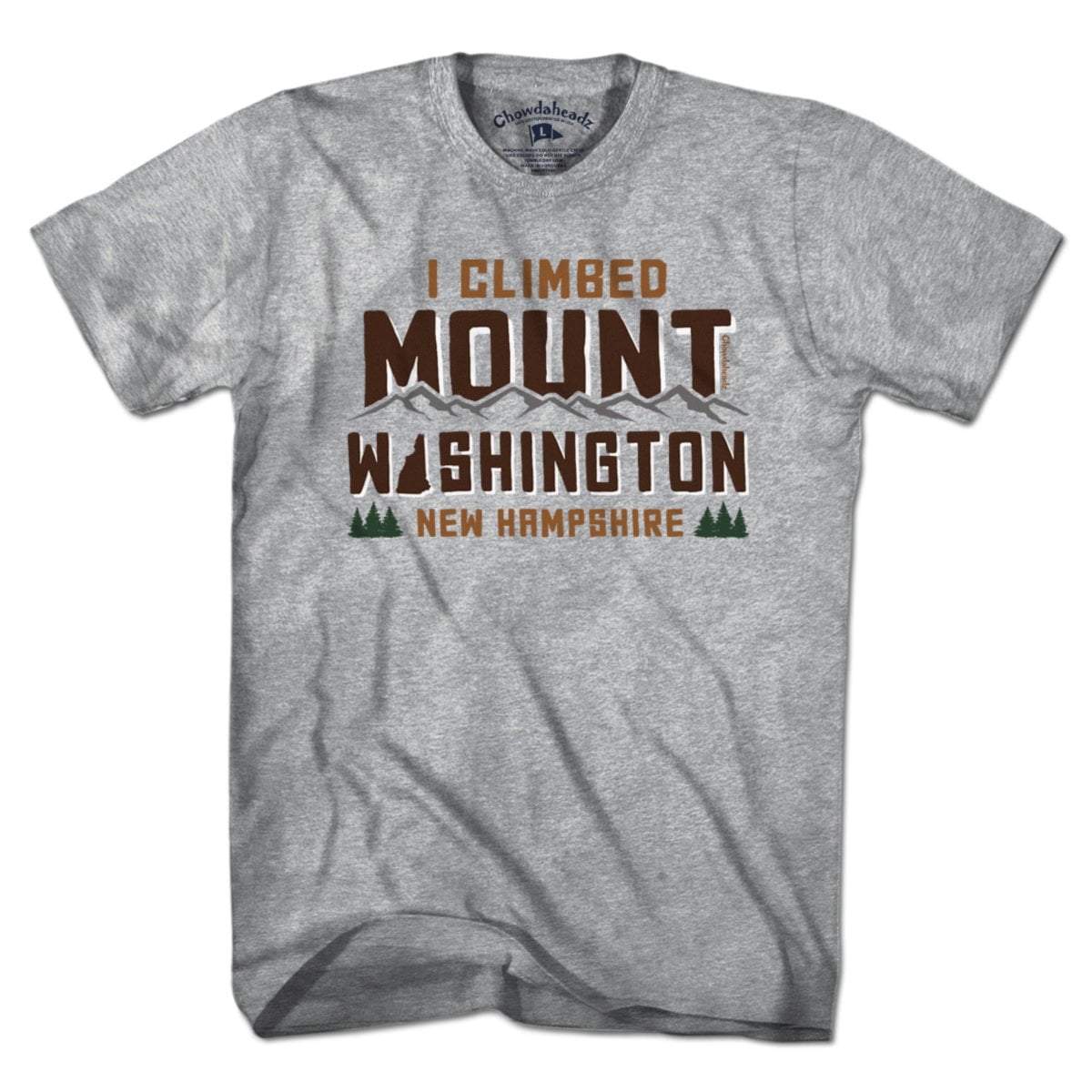 I Climbed Mount Washington New Hampshire T-Shirt