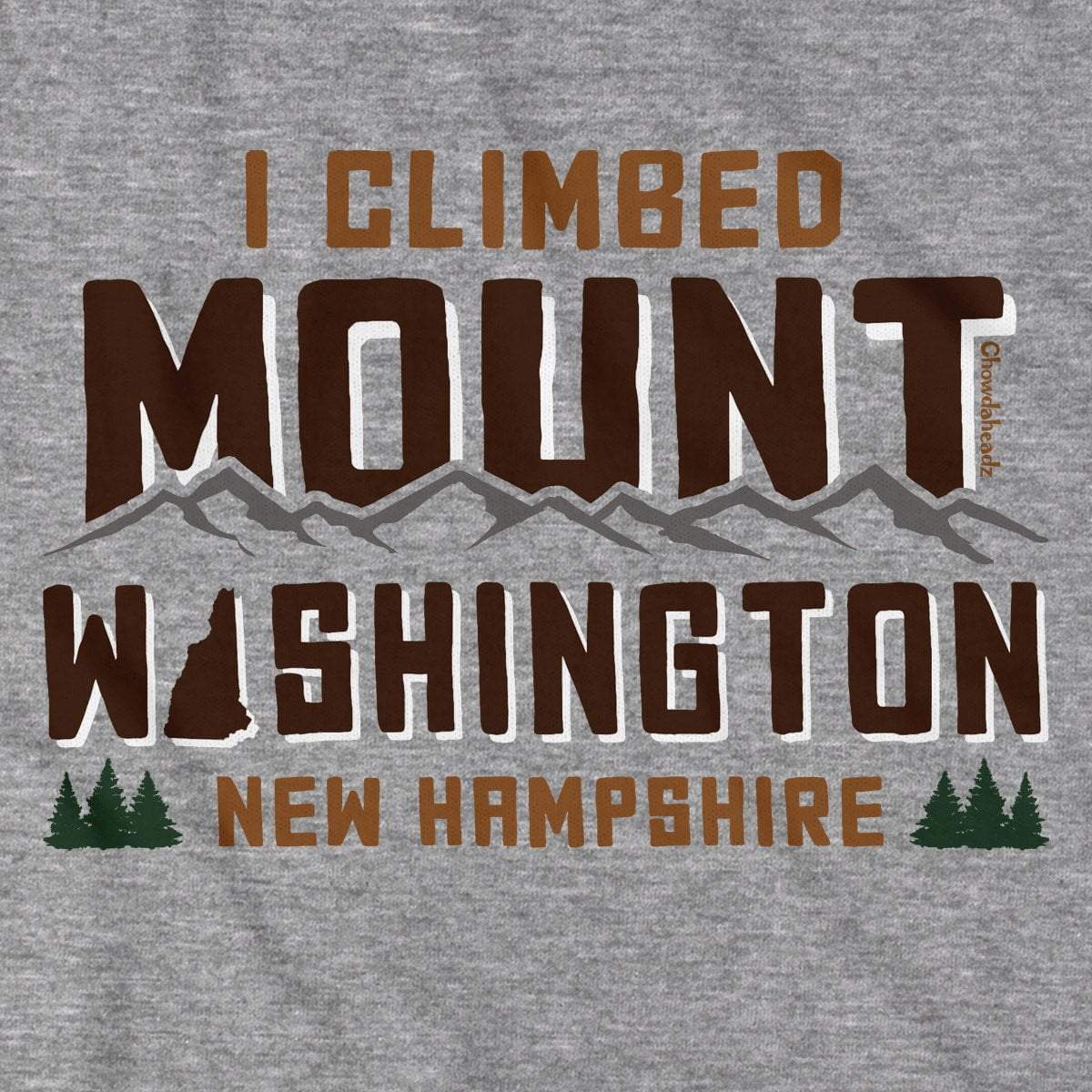 I Climbed Mount Washington New Hampshire T-Shirt
