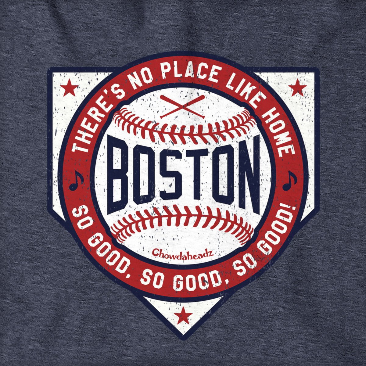 Boston There's No Place Like Home Baseball Hoodie