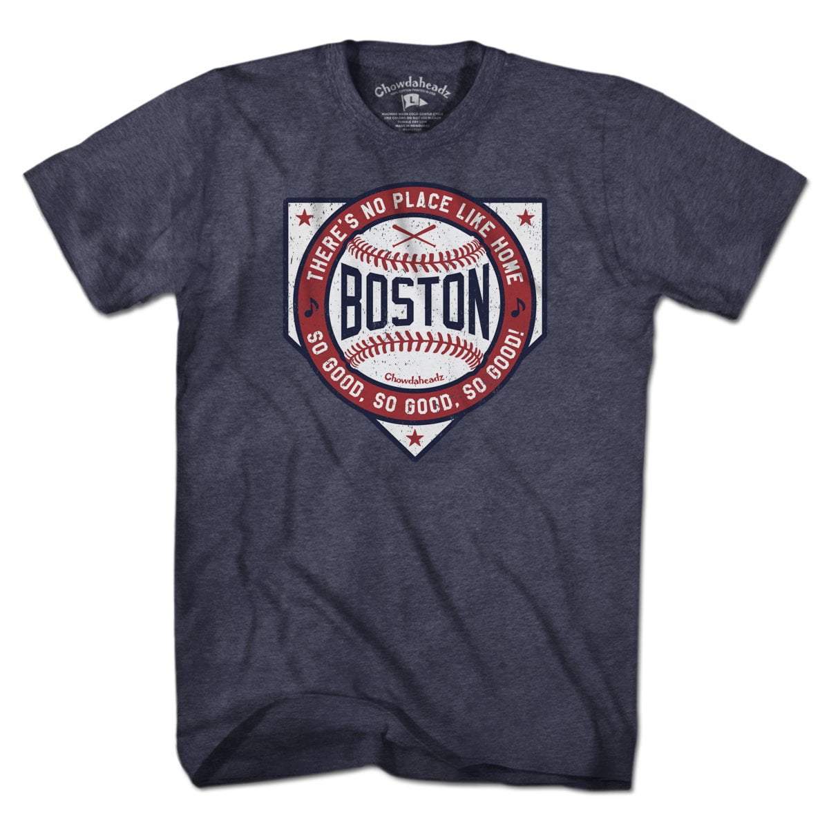 Boston There's No Place Like Home Baseball T-Shirt