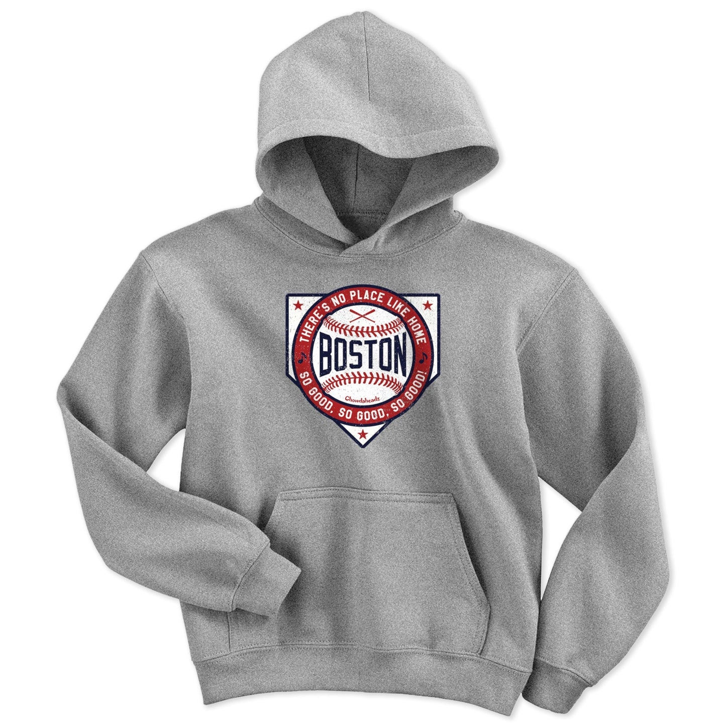 Boston There's No Place Like Home Baseball Youth Hoodie